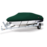 MSC® Heavy Duty 600D Marine Grade Polyester Canvas Trailerable Waterproof Boat Cover