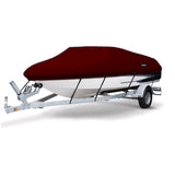 MSC® Heavy Duty 600D Marine Grade Polyester Canvas Trailerable Waterproof Boat Cover