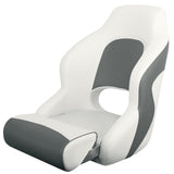 MSC Two Tones Bucket Boat Seat, Captain Seat, Pontoon Boat Seat