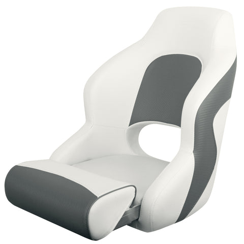 MSC Two Tones Bucket Boat Seat, Captain Seat, Pontoon Boat Seat
