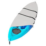 MSC® NEW DESIGN Heavy duty Grey/Black Two-tone Adjustable Canoe/Kayak Cover
