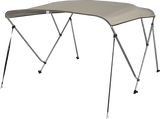 MSC® 3 Bow Bimini Boat Top Cover with Rear Support Pole and Storage Boot