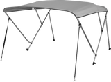 MSC® 3 Bow Bimini Boat Top Cover with Rear Support Pole and Storage Boot