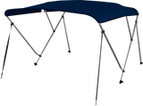 MSC® 3 Bow Bimini Boat Top Cover with Rear Support Pole and Storage Boot