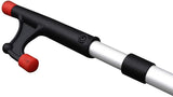 MSC Telescoping Boat Hook with Threaded End,4.5-12ft, Black