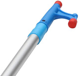 MSC Telescoping Boat Hook with Threaded End,4.5-12ft,Blue