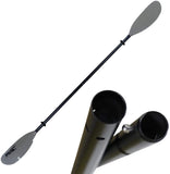 MSC Fishing Kayak Paddle, 2-Piece,Measurement Scale,86 inch and 95 inch Available, Tan