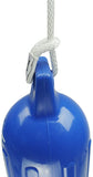MSC® Vinyl Ribbed Boat Fenders Bumpers,Blue,4 Packs