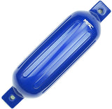 MSC® Vinyl Ribbed Boat Fenders Bumpers,Blue,4 Packs