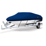 MSC® Heavy Duty 600D Marine Grade Polyester Canvas Trailerable Waterproof Boat Cover