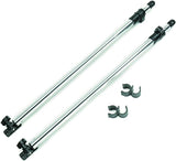 Adjustable Bimini Rear Support Poles, 1" Aluminum Support Poles,Fit Most Types of Bimini Tops