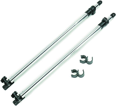 Adjustable Bimini Rear Support Poles, 1" Aluminum Support Poles,Fit Most Types of Bimini Tops