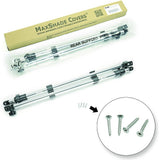 Adjustable Bimini Rear Support Poles, 1" Aluminum Support Poles,Fit Most Types of Bimini Tops