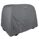 2/4 Passenger Golf Cart Cover Waterproof, 600D Heavy Duty Golf Cart Cover, Universal Fits for EZGO, Club Car, Yamaha Golf Cart