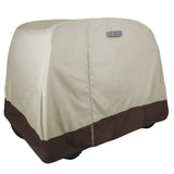 2/4 Passenger Golf Cart Cover Waterproof, 600D Heavy Duty Golf Cart Cover, Universal Fits for EZGO, Club Car, Yamaha Golf Cart