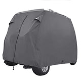 Waterproof Golf Cart Cover 2-4 Passenger Dustproof Storage for EZ Go Club Yamaha,Tan