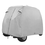 Waterproof Golf Cart Cover 2-4 Passenger Dustproof Storage for EZ Go Club Yamaha,Tan