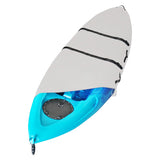 MSC® NEW DESIGN Heavy duty Grey/Black Two-tone Adjustable Canoe/Kayak Cover