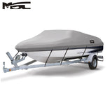 MSC® Heavy Duty 300D Marine Grade Polyester Canvas Trailerable Waterproof Boat Cover