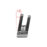 MSC®  Bimini Top Stainless Steel Angled Deck Hinge with Removable Pin,1PR